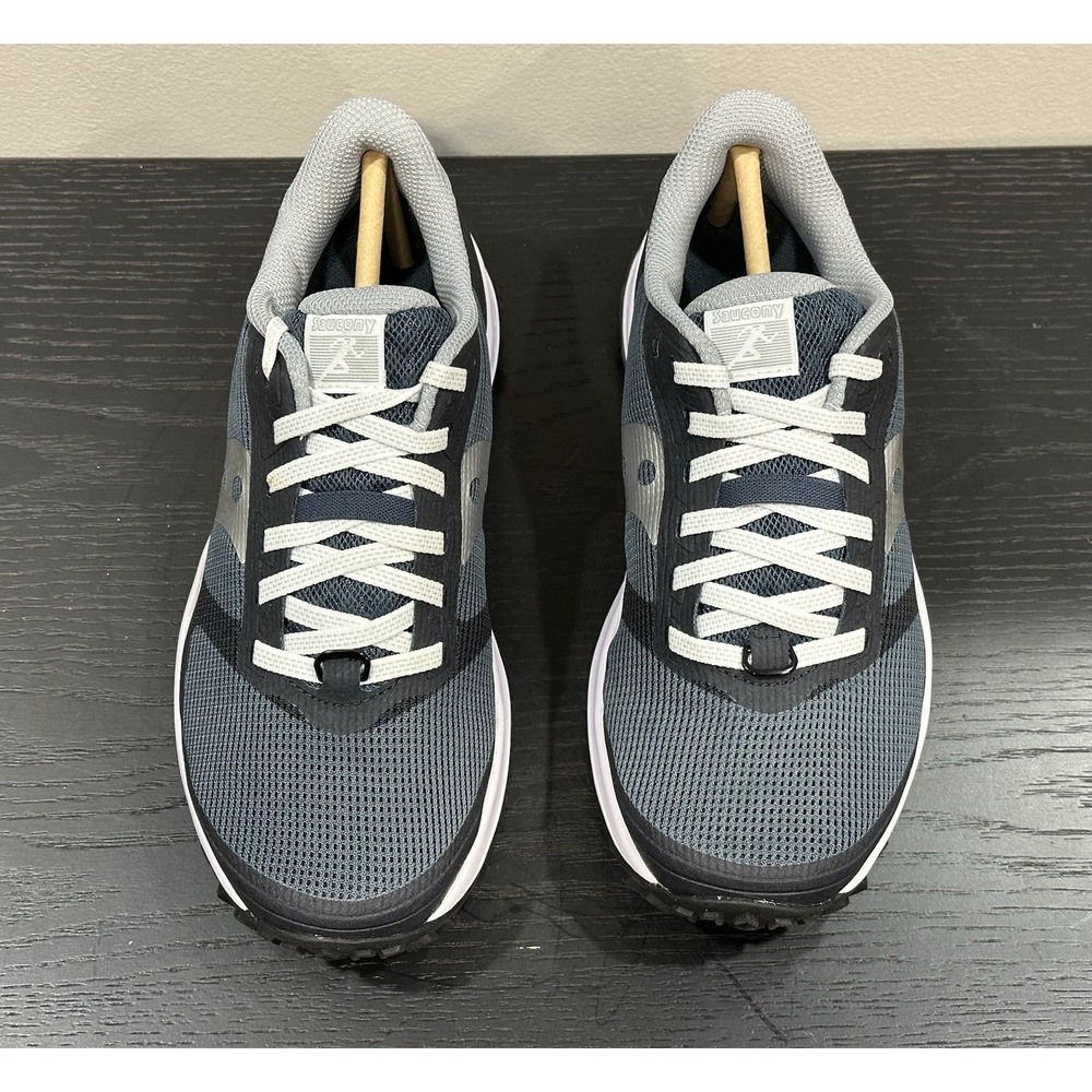 Saucony Trail Running Peregrine 11 Icon Women's Navy / Silver Shoes Size 6 New! - Picture 3 of 8